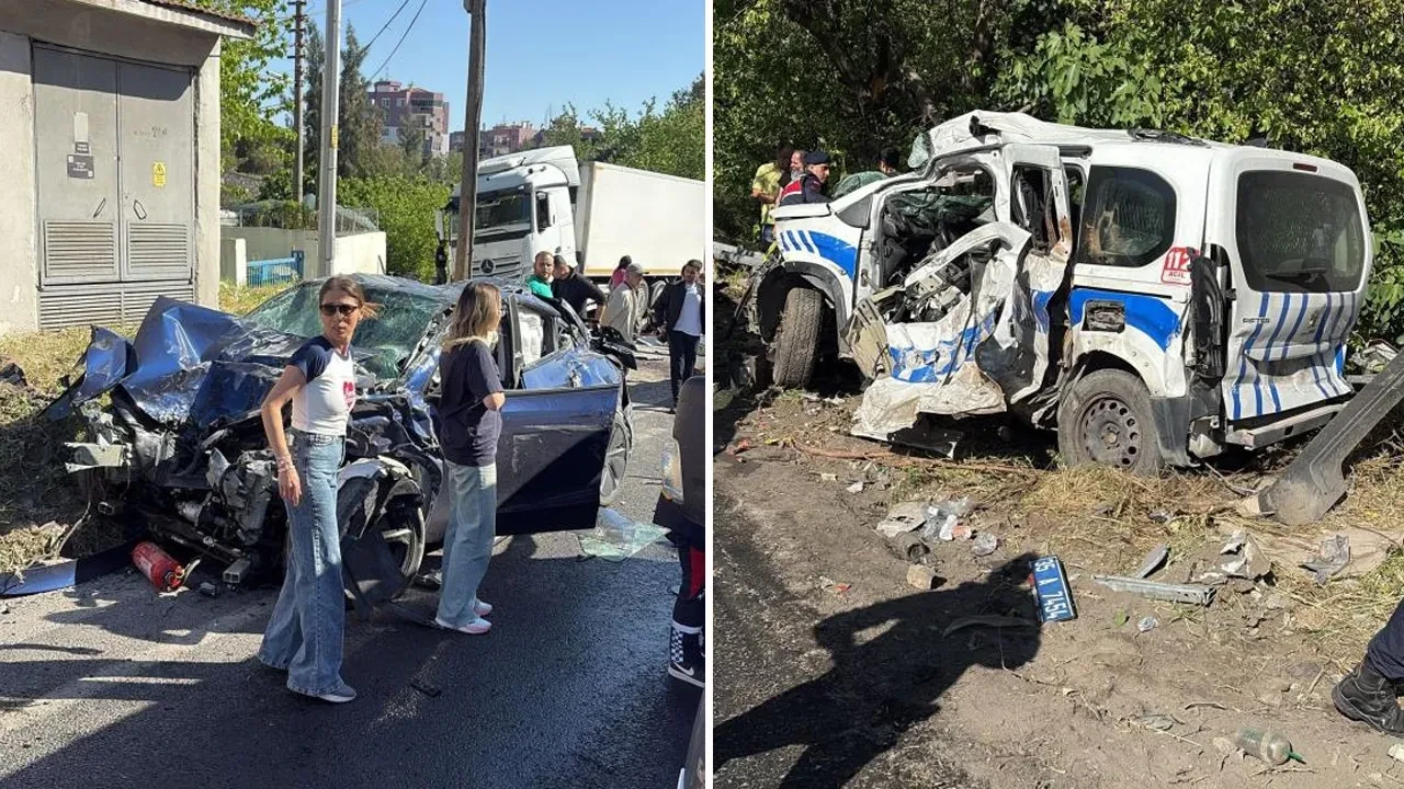 İzmir'de freni patlayan tır karşı şeride geçti: Ölü ve yaralılar var 