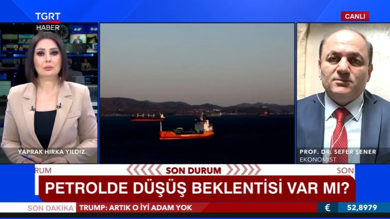 Petrol nereye koşuyor, ABD neyin peşinde? Sefer Şener canlı yayında açıkladı