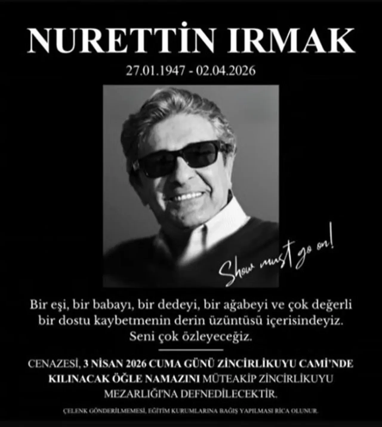 Candan Erçetin'in acı günü! Besteci Nuri Irmak hayatını kaybetti