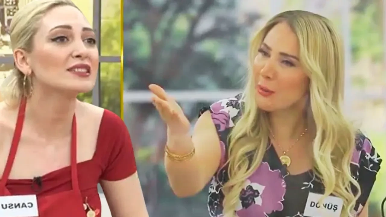 Gelinim Mutfakta Cansu ve Dönüş Hanım arasında eski defterler tek tek açıldı! Sen bizi buraya rezil etmeye getirdin