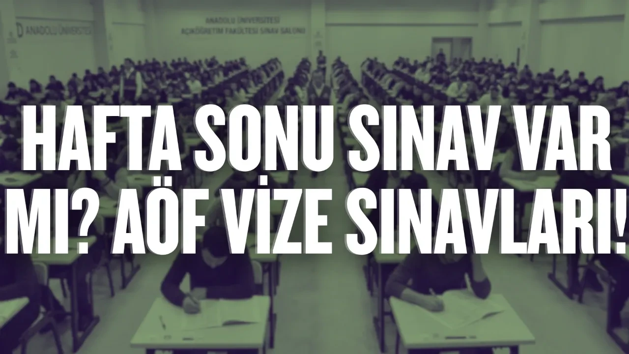 Hafta sonu sınav var mı? 4-5 Nisan 2026 hafta sonu ÖSYM, MEB sınav takvimine göre uygulanacak sınavlar!