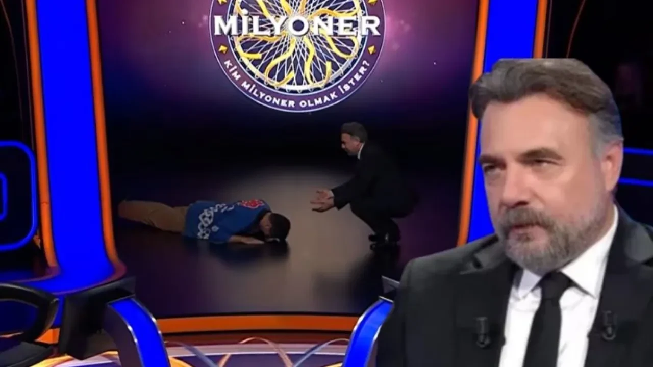 Kim Milyoner Olmak İster yarışmasındaki Japon yarışmacı bir anda yere uzandı! Oktay Kaynarca ne yapacağını bilemedi 