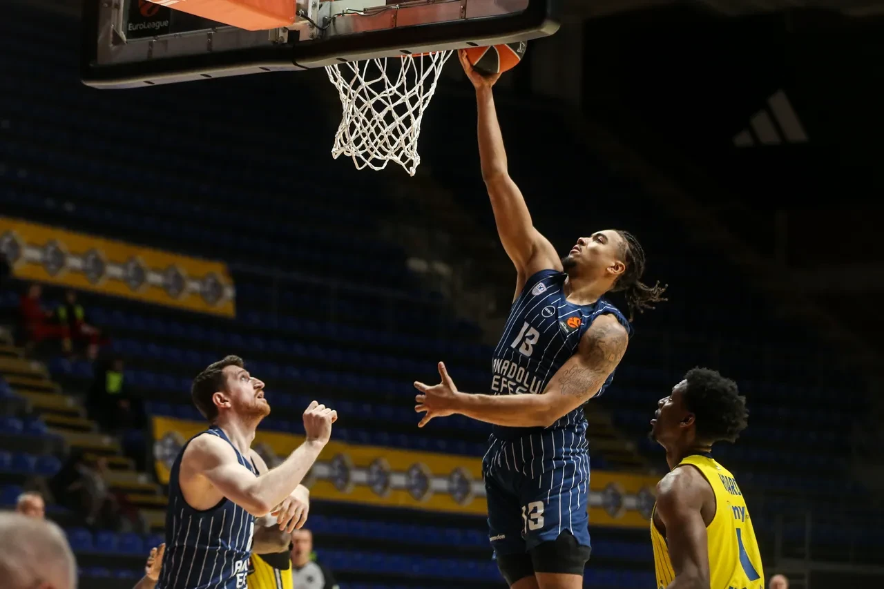 Maccabi Tel Aviv Anadolu Efes maç skoru kaç kaç?