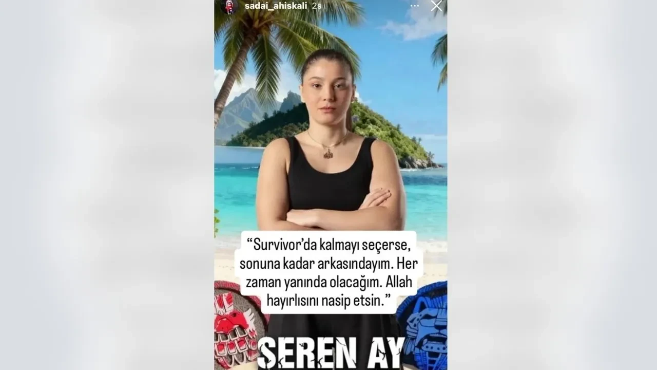 Serenay'ın nişanlısı Sadai’den özür mesajı! Sosyal medya hesabından Acun Ilıcalı’yı etiketleyerek yaptığı paylaşım...