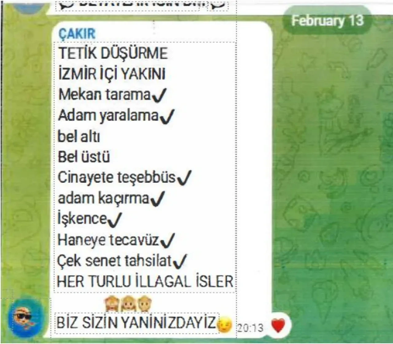 Telegram'da 'tetikçilik, infaz' ilanları! Fiyat bile verdiler: Çok sayıda şüpheli gözaltında 