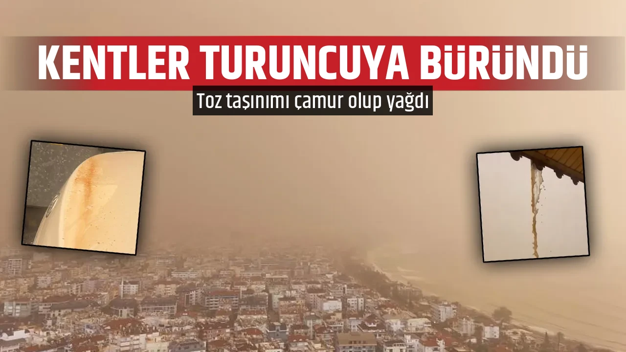 KENTLER TURUNCUYA BÜRÜNDÜ