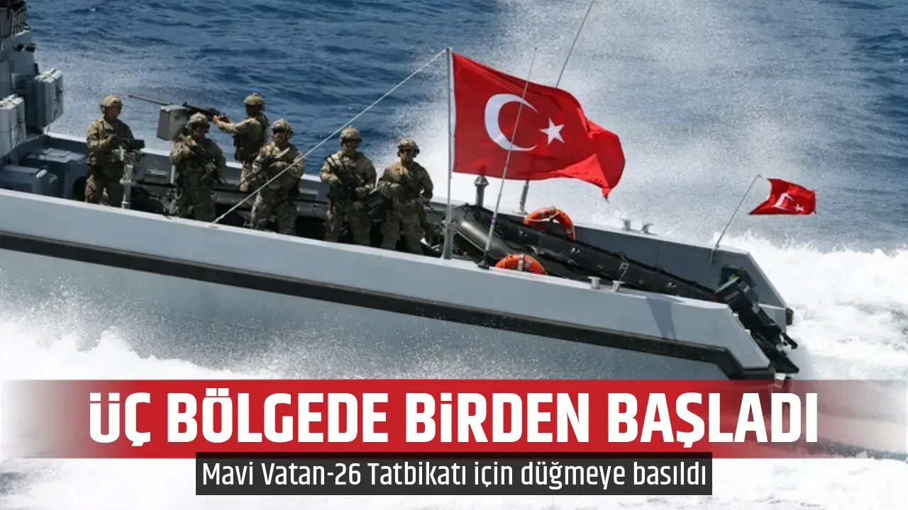ÜÇ BÖLGEDE BİRDEN BAŞLADI