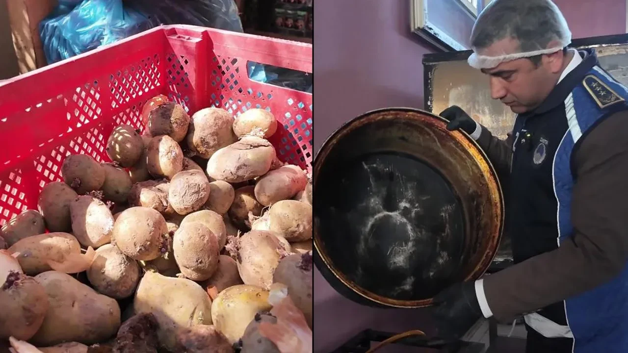 Vatandaşın sağlığını hiçe saydılar! Çürümüş sebzeler, küflü tencereler, uçuşan sinekler