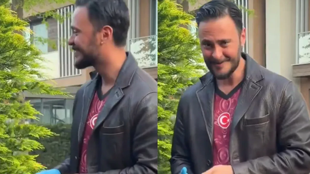 Anıl Altan'dan sosyal medyayı sallayan Yakışıklı Mısırcı taklidi! Yorumlar yağmur gibi yağdı