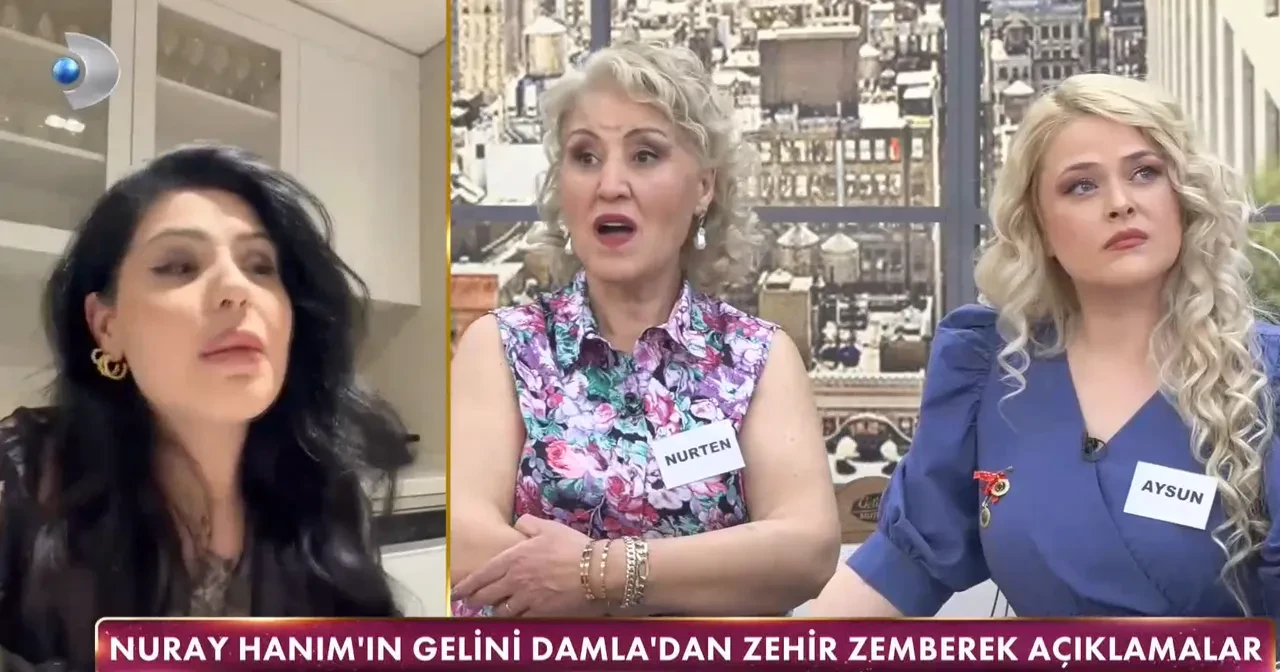 Gelinim Mutfakta'da Damla kayınvalidesi Nuray'a ateş püskürdü! Benim can damarıma basmayacaktın