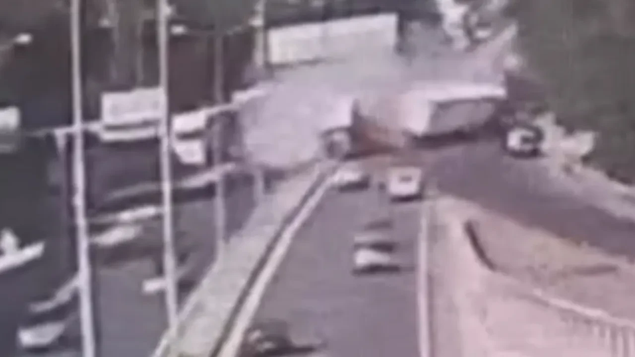 İzmir’deki feci tır kazasının görüntüleri ortaya çıktı