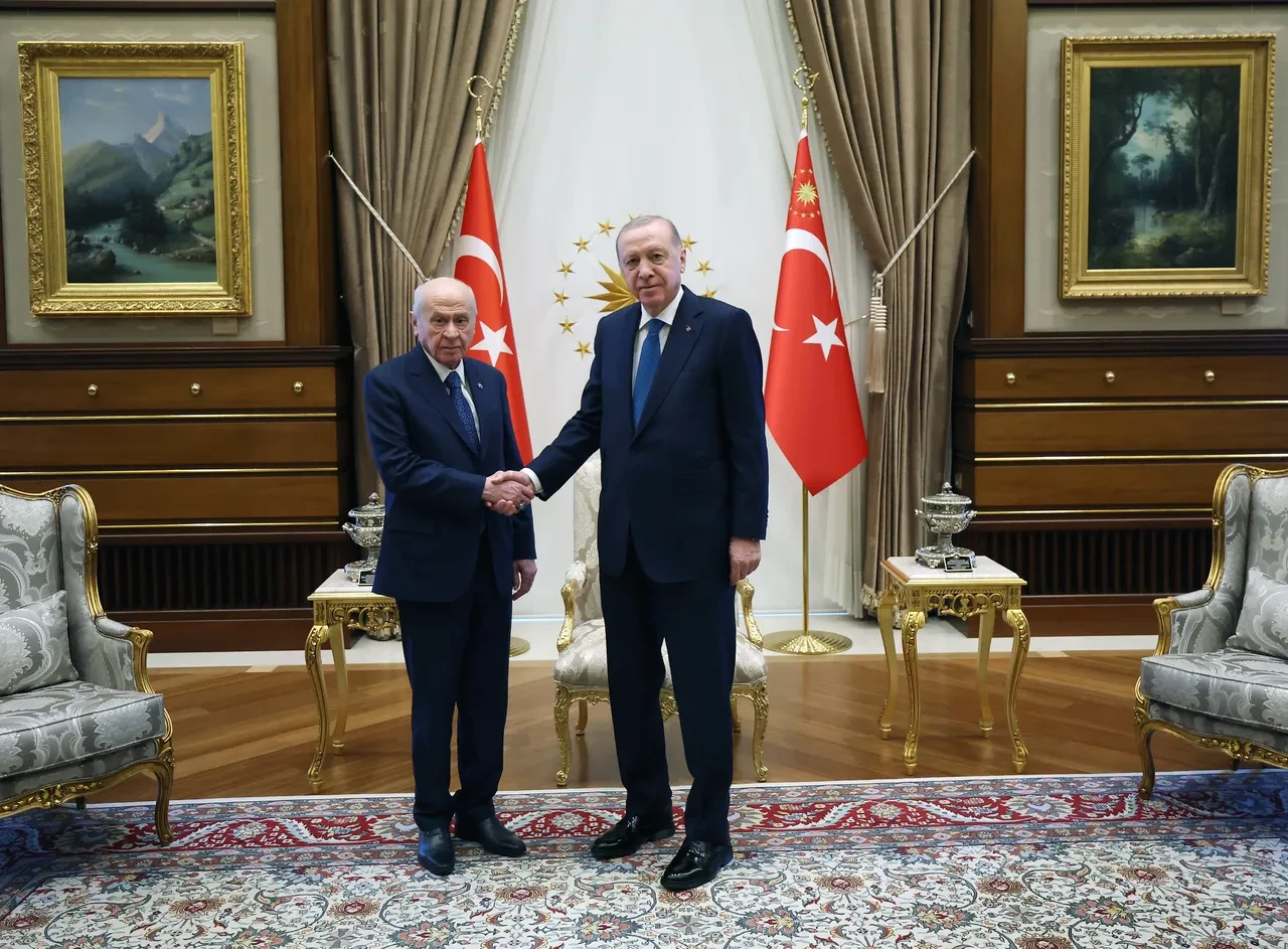 Külliye'de Cumhur zirvesi! Cumhurbaşkanı Erdoğan, Devlet Bahçeli ile bir araya geldi