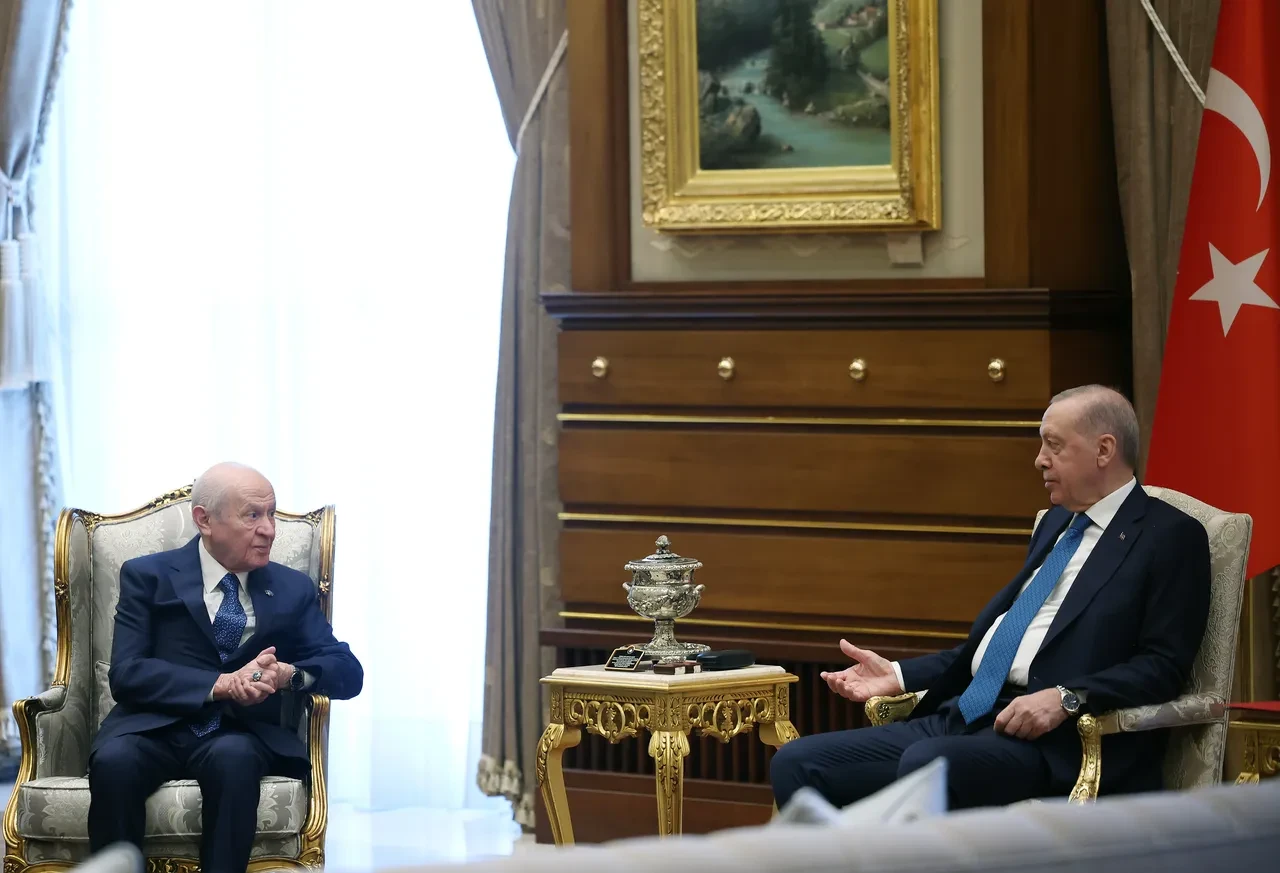 Külliye'de Cumhur zirvesi! Cumhurbaşkanı Erdoğan, Devlet Bahçeli ile bir araya geldi