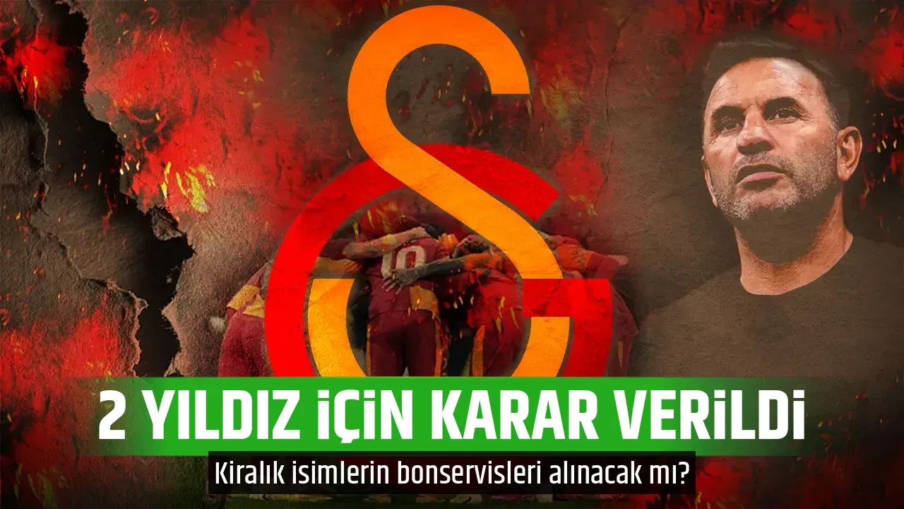 2 YILDIZ İÇİN KARAR VERİLDİ
