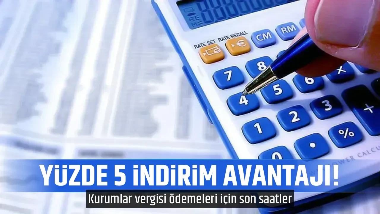 YÜZDE 5 İNDİRİM AVANTAJI!