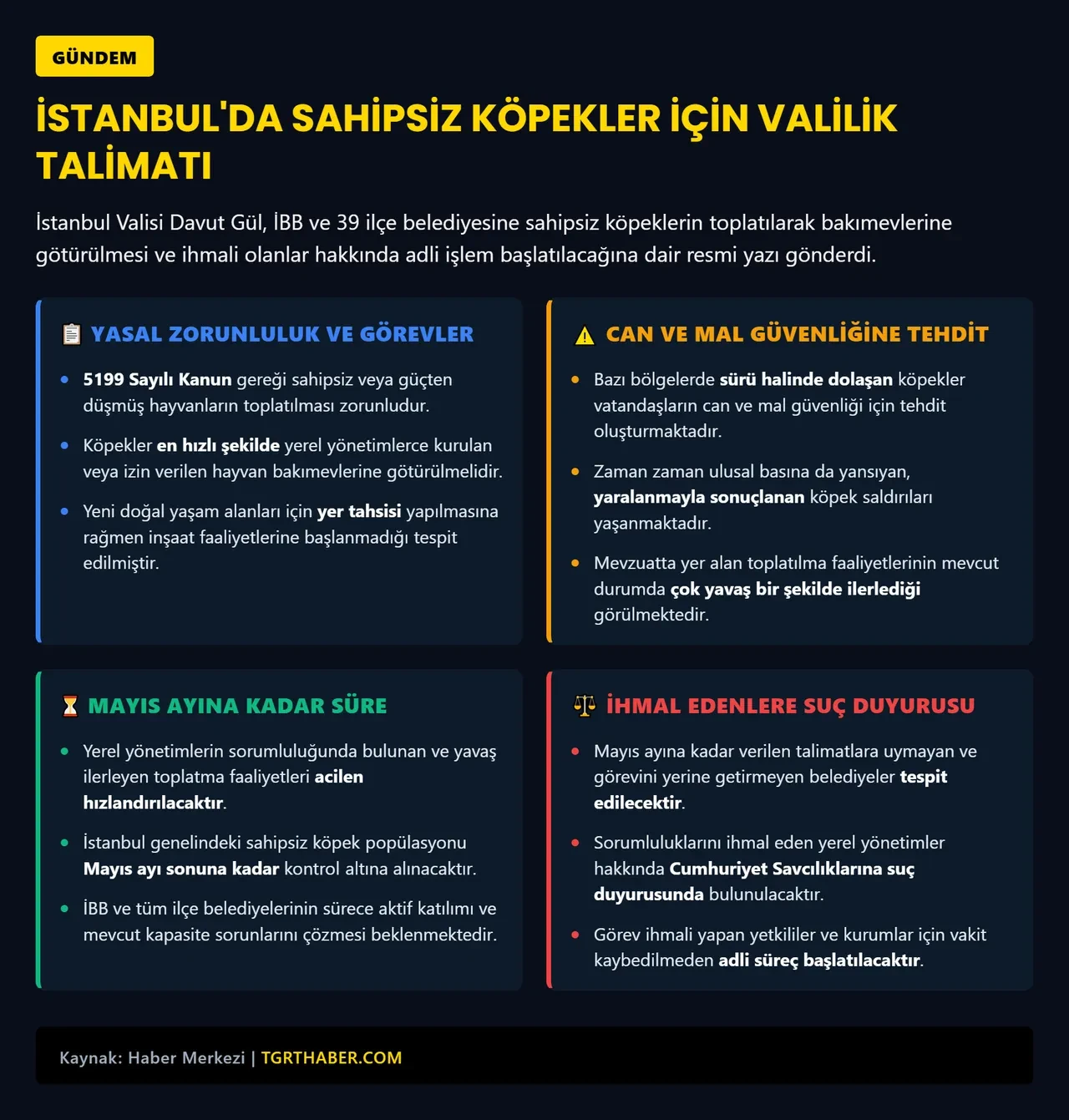 39 ilçeye yazı gönderildi! Belediyelere sokak köpekleri için süre verildi: Toplamayanlara suç duyurusu
