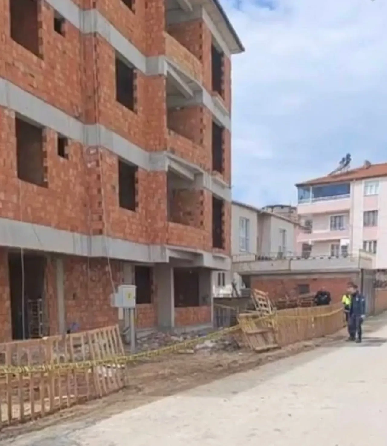 Amasya'da inşaat işçisinden acı haber