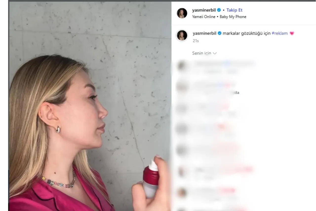Babaannesi vefat etti, Yasmin Erbil içerik çekti! Makyaj videosuna eleştiri yağdı