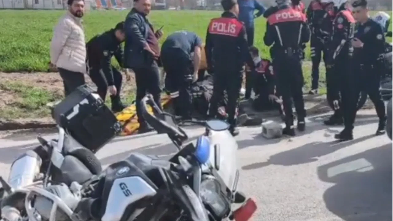 Kahramanmaraş'ta ehliyetsiz yola çıktı, iki polis memurunu yaraladı