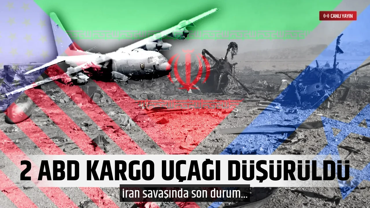 2 ABD KARGO UÇAĞI DÜŞÜRÜLDÜ