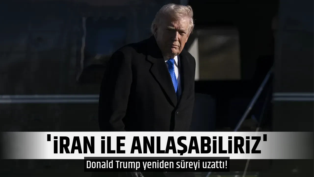 'İRAN İLE ANLAŞABİLİRİZ'