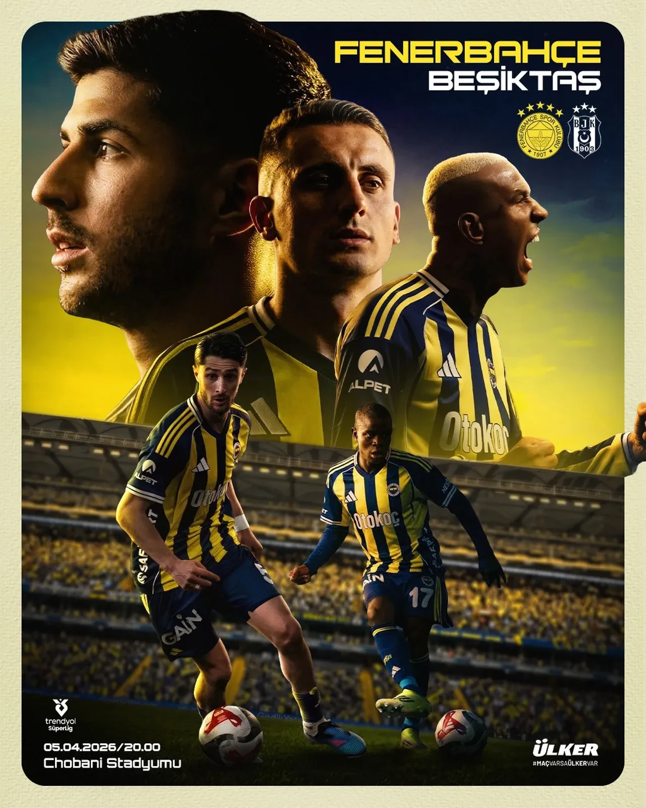 Fenerbahçe-Beşiktaş Derbisi | SÜPER LİG CANLI MAÇ ANLATIMI