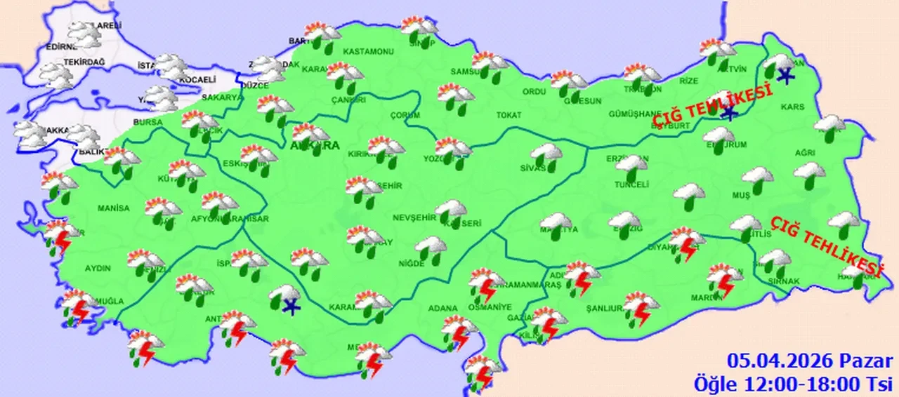 Meteoroloji il il uyardı: Sağanak, kar ve çığ tehlikesine dikkat!