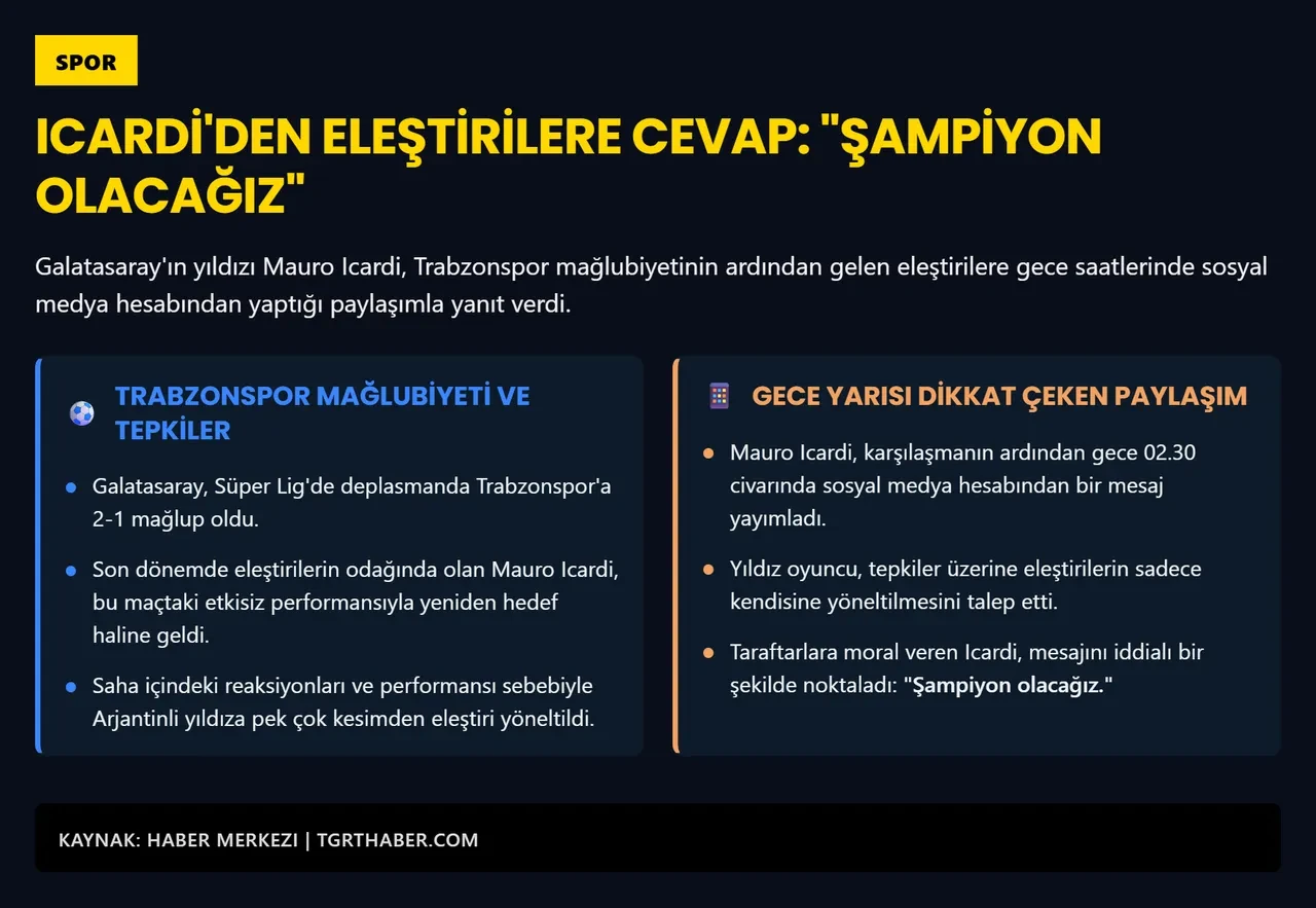 Tepkilerin odağındaydı! Mauro Icardi'den gece saatlerinde flaş paylaşım
