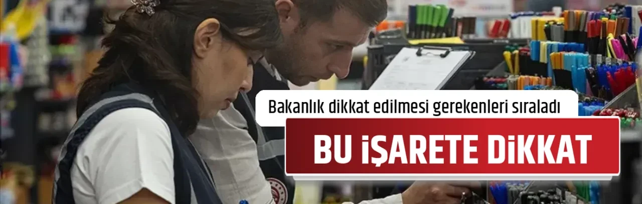 BU İŞARETE DİKKAT