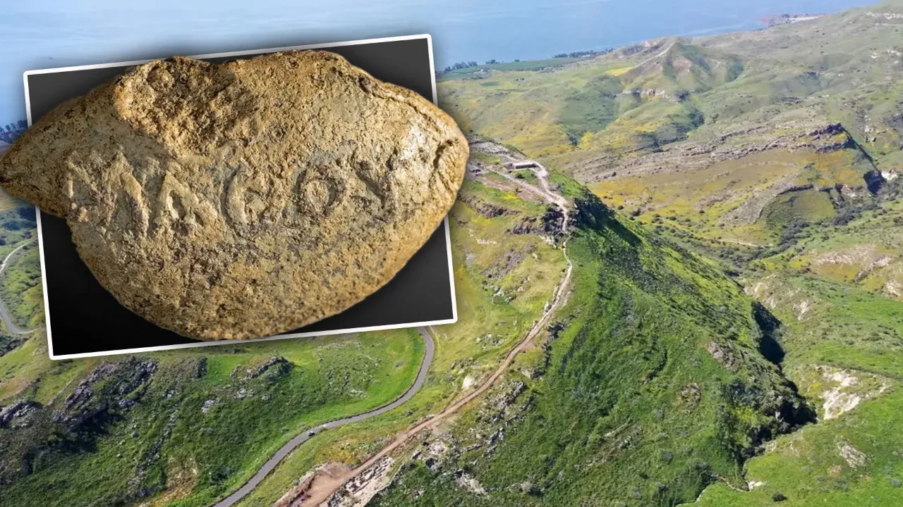 Emsalsiz bir buluntu herkesi şaşkına çevirdi: Üzerinde 'alaycı' mesaj yazılı 2100 yıllık mermi