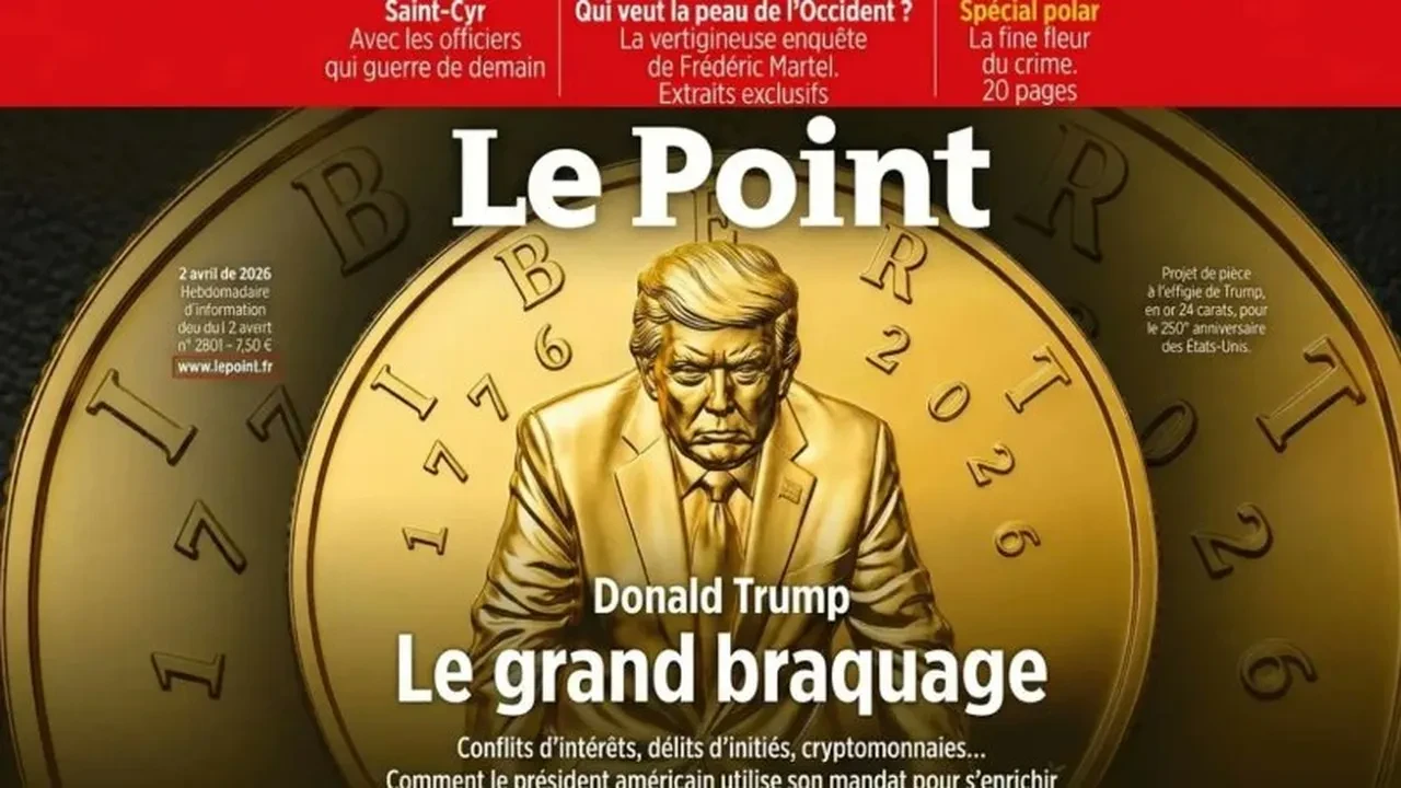 Fransız dergisi Le Point'ten çarpıcı iddialarla beraber Trump kapağı