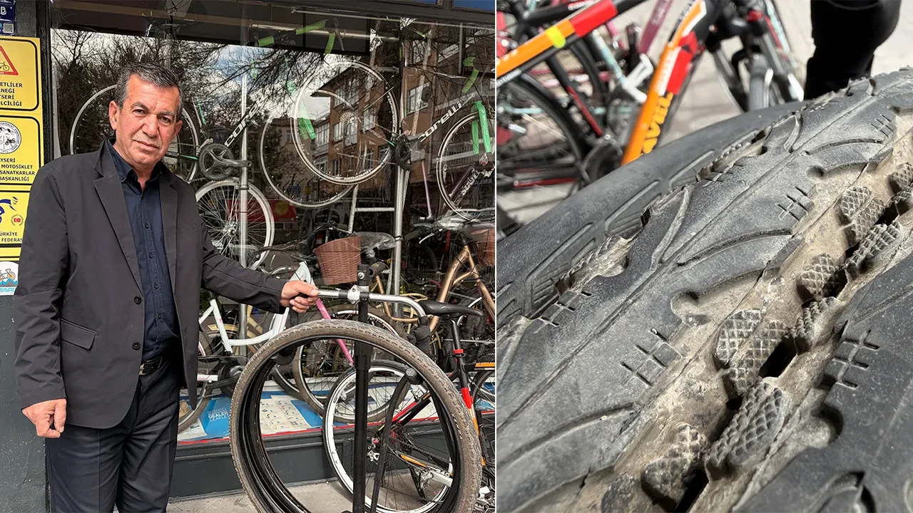 İhtiyacı olan alıyor, fazlası olan asıyor: Kayseri'de 'askıda bisiklet' uygulaması