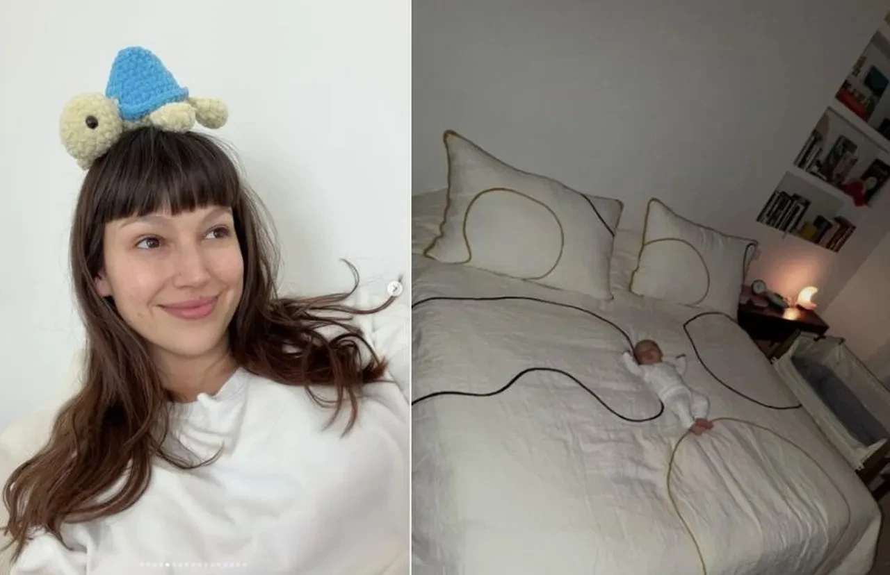 'La Casa De Papel'in Tokyo'su Ursula Corbero'dan oğluyla ilk kare 