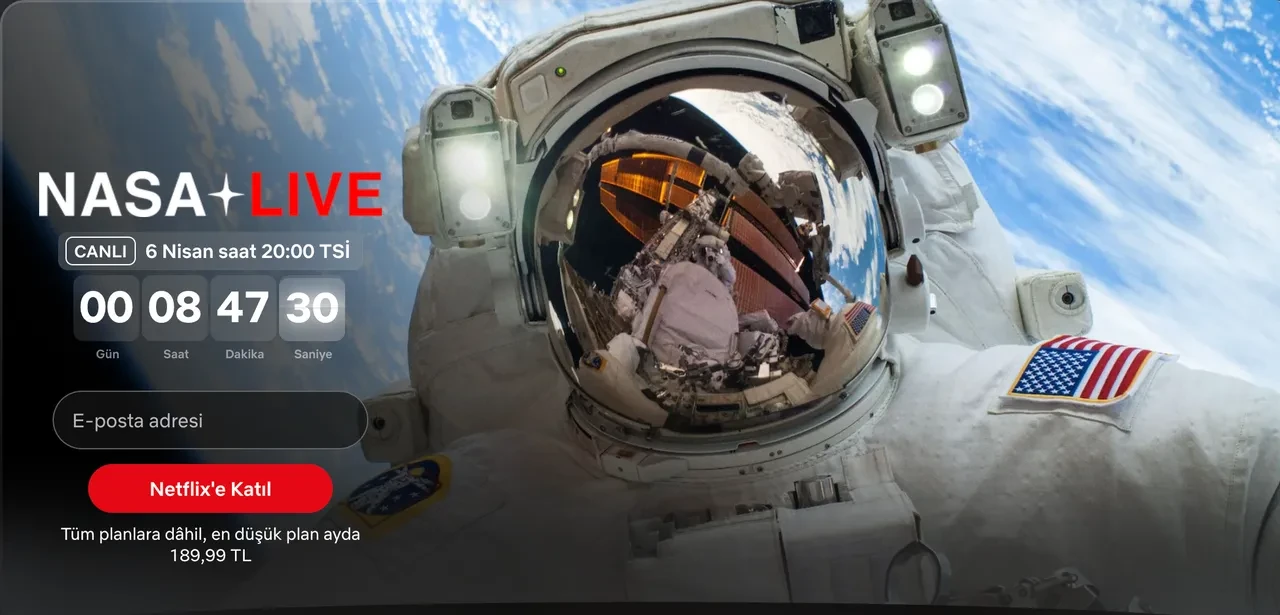 Netflix, Artemis 2'nin Ay geçişini canlı yayınlayacak! İşte yayın tarihi ve saati