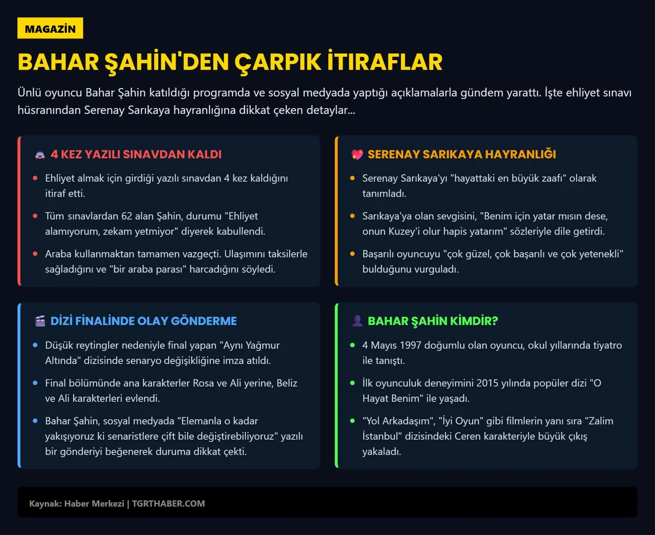 Bahar Şahin 4 kez girdi, hiç birinde kazanamadı: Zekam yetmiyor 