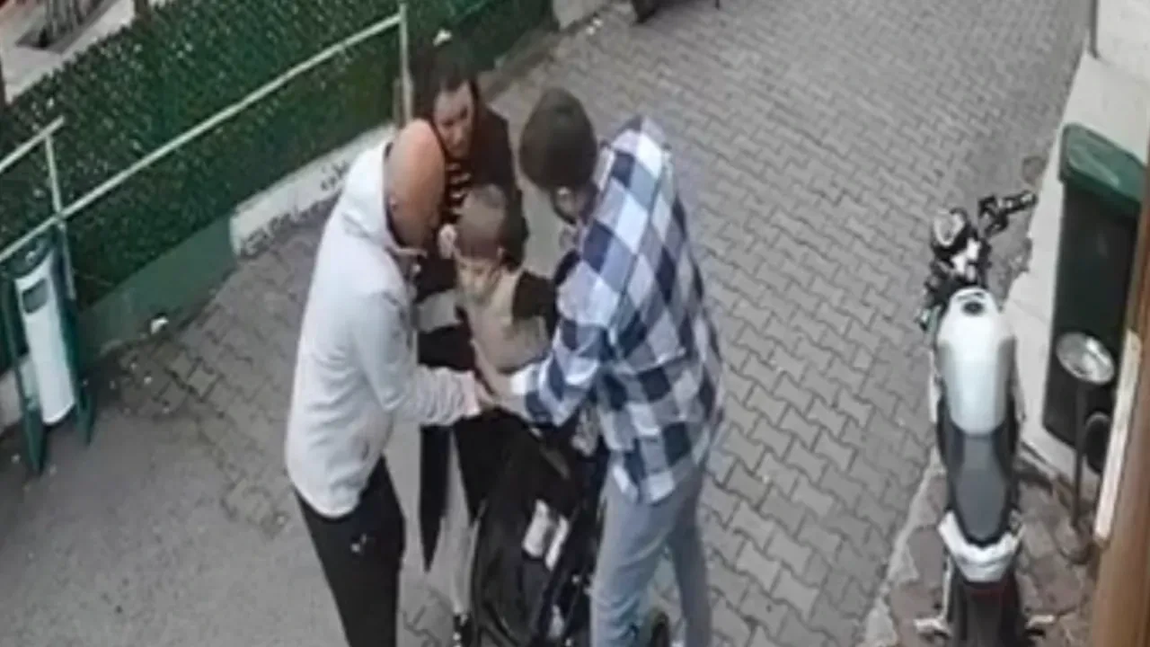 Çocuğu Heimlich manevrasıyla kurtardılar! Kırklareli'ndeki o anlar kamerada