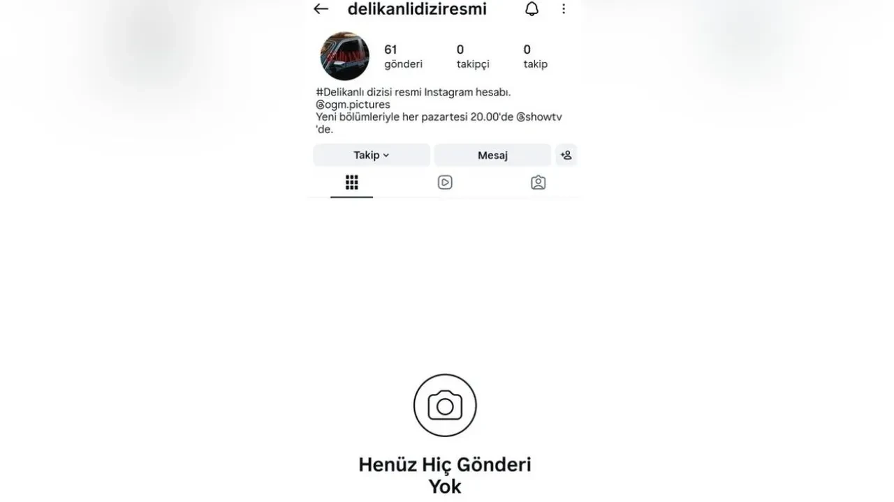 Delikanlı dizisinin ınstagram hesabında şaşırtan gelişme! Takipçi sayısı sıfırlandı!
