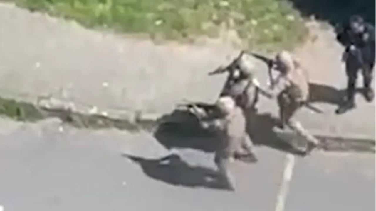 İsrail Konsolosluğu çatışmasından yeni görüntü: Ekipler olay yerine böyle hareket etti