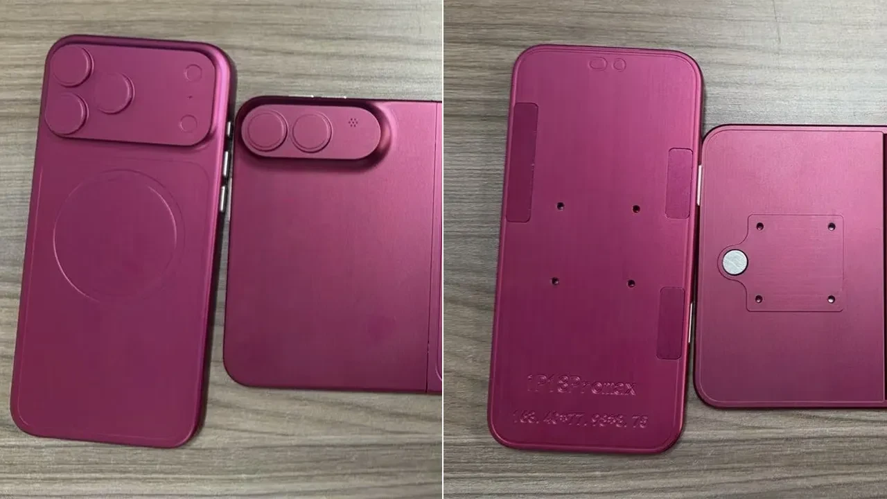 Katlanabilir iPhone ve iPhone 18 Pro Max yan yana! Tasarımlar belli oldu