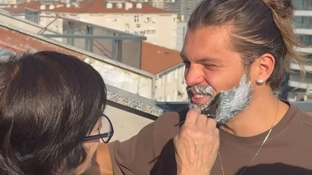 Onur Alp Çam'ın yeni imajı Tarık Mengüç'e benzetildi! Anneannesi beğenmeyince imaj değiştirdi