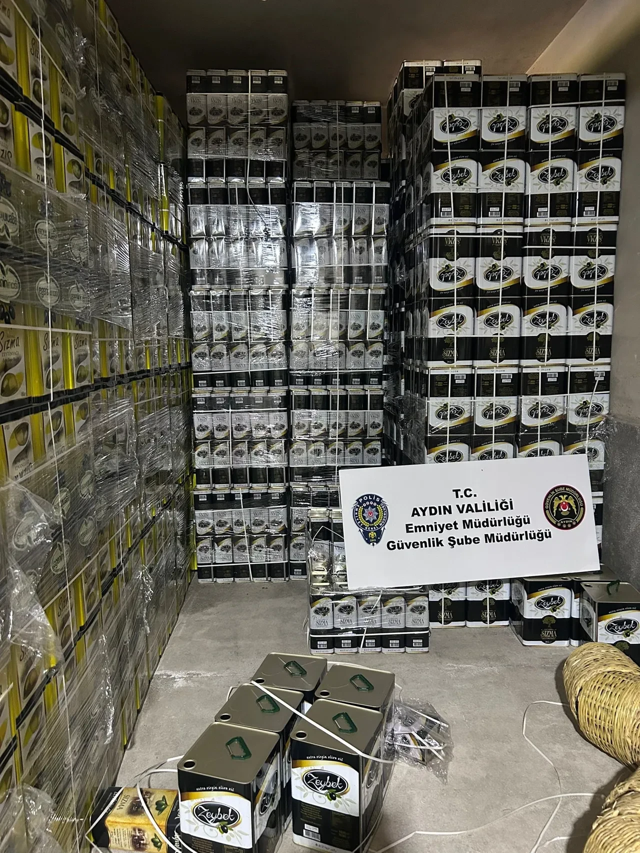 Tağşiş zeytinyağı operasyonunda 2 milyonluk ceza! Binlerce boş teneke ele geçirildi