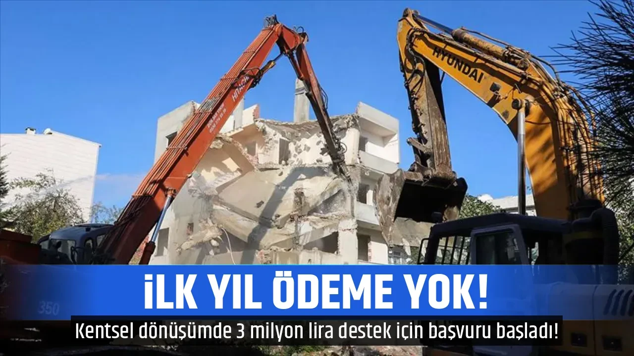 İLK YIL ÖDEME YOK!