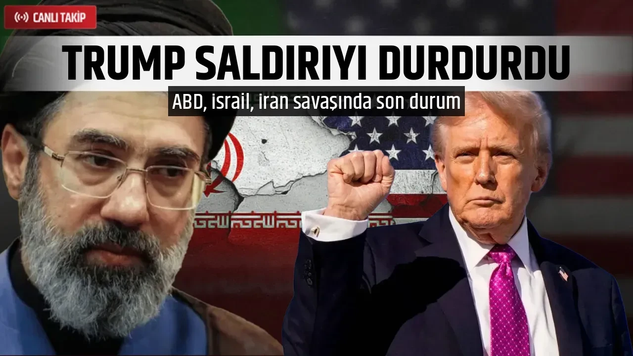 TRUMP SALDIRIYI DURDURDU