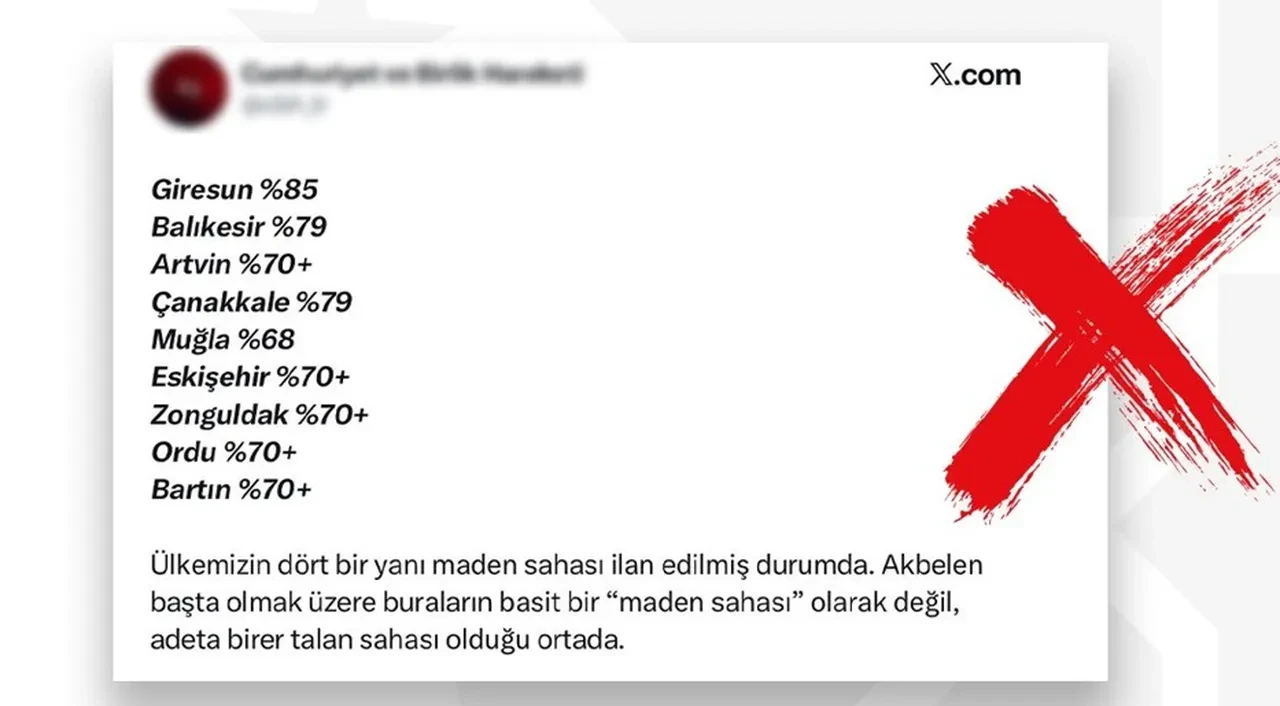Arazilerin maden sahası olarak ruhsatlandırıldığı iddiası! DMM'den açıklama geldi