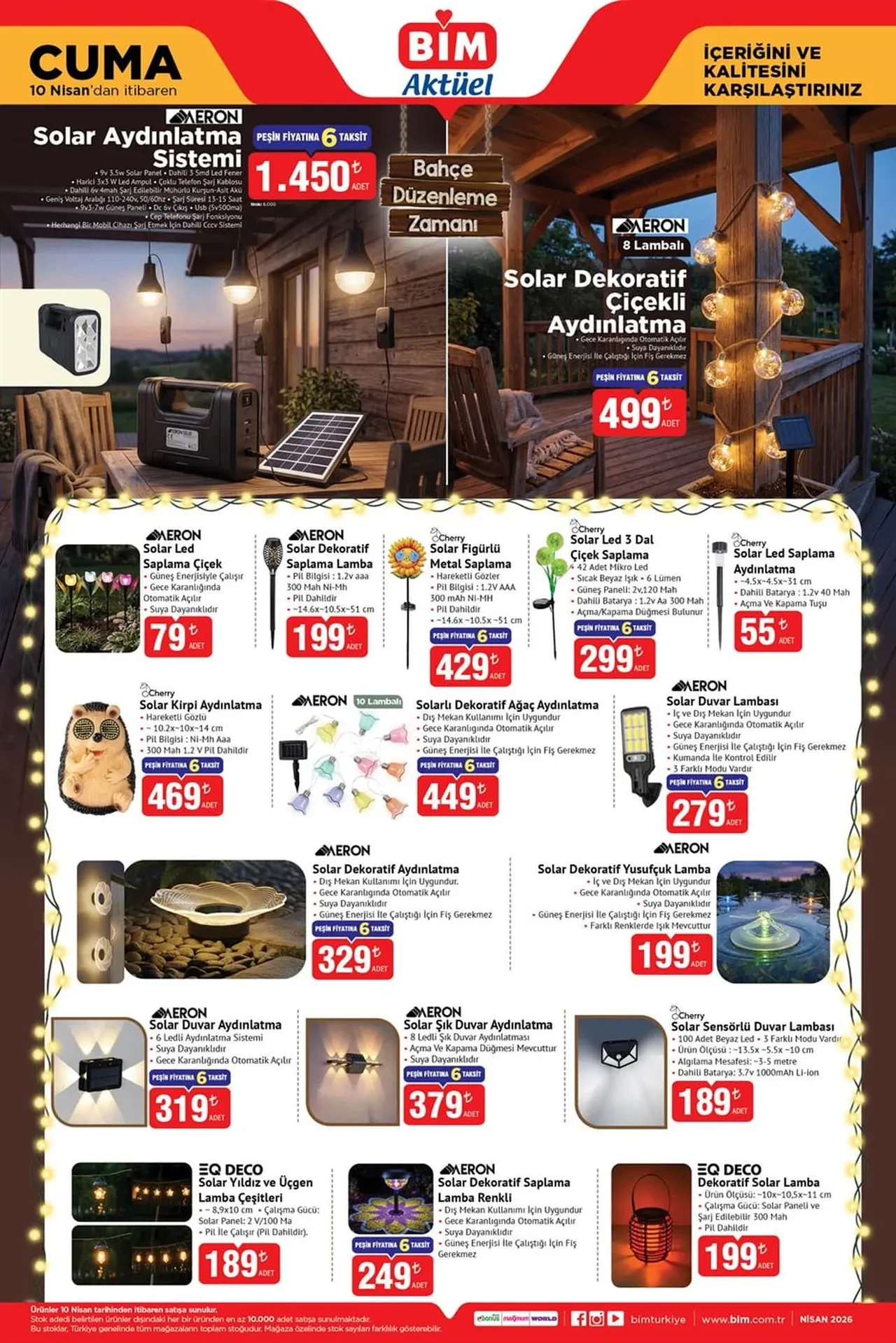 BİM 10-17 Nisan aktüel ürünler kataloğu 2026 belli oldu! Drone, scooter, ayakkabılık ve gaming ürünler geliyor