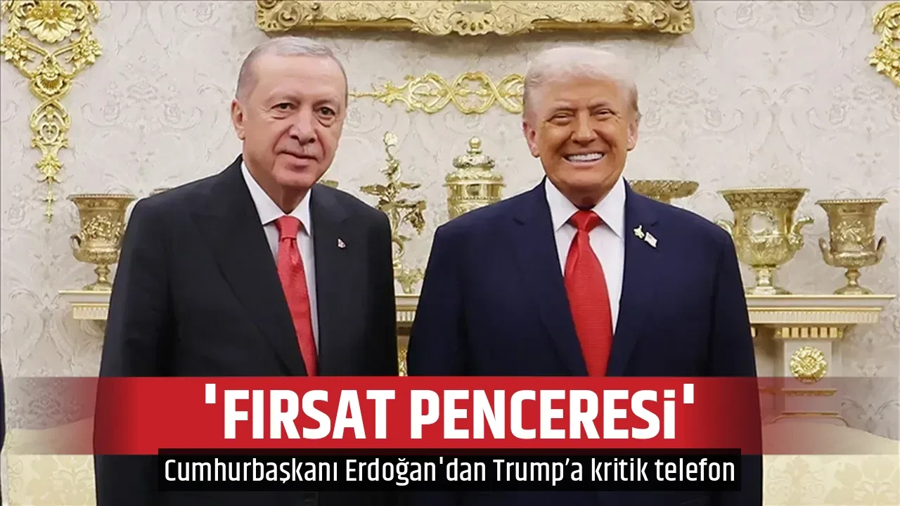 Cumhurbaşkanı Erdoğan ABD Başkanı Trump ile görüştü