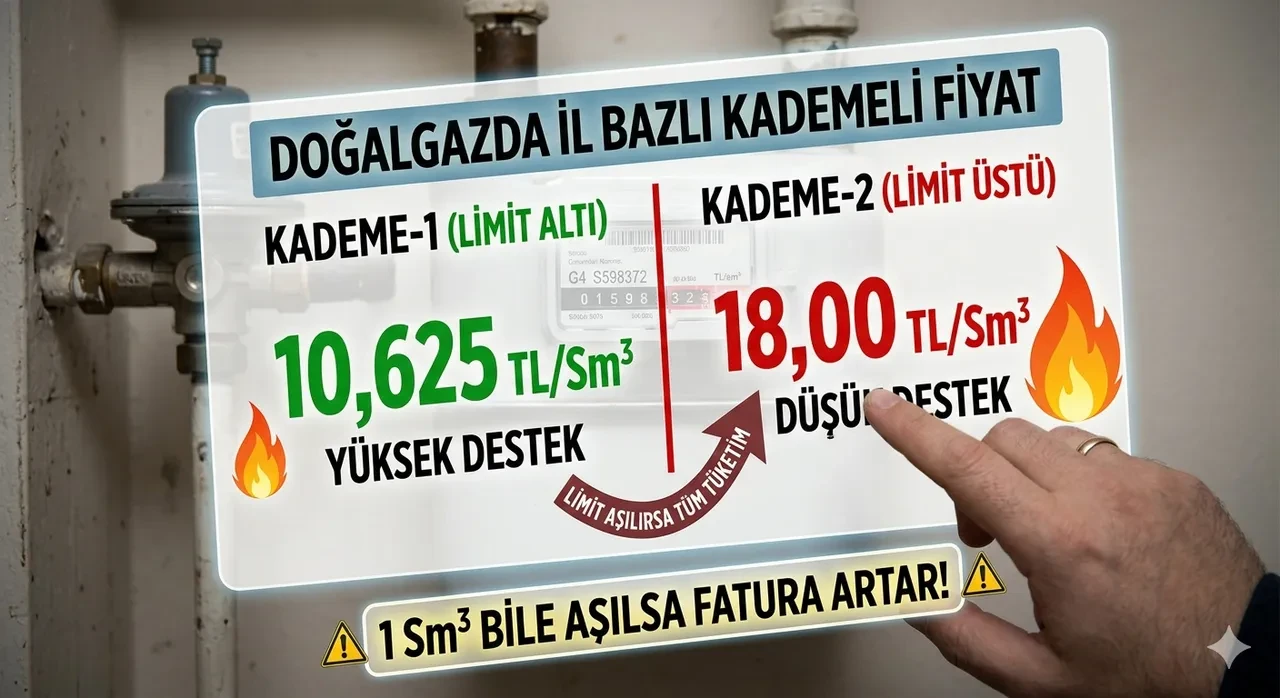 Faturanız ikiye katlanabilir! TÜKONFED doğalgaz faturasında kademeli dönemin ayrıntılarını anlattı