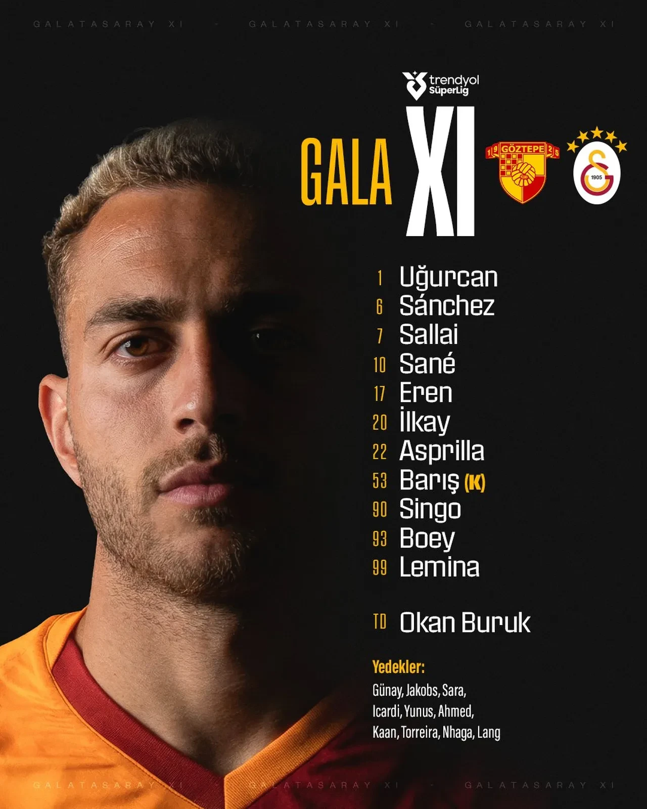 Galatasaray Göztepe deplasmanında | SÜPER LİG CANLI MAÇ ANLATIMI