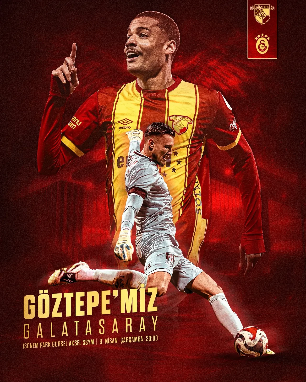 Galatasaray Göztepe deplasmanında | SÜPER LİG CANLI MAÇ ANLATIMI