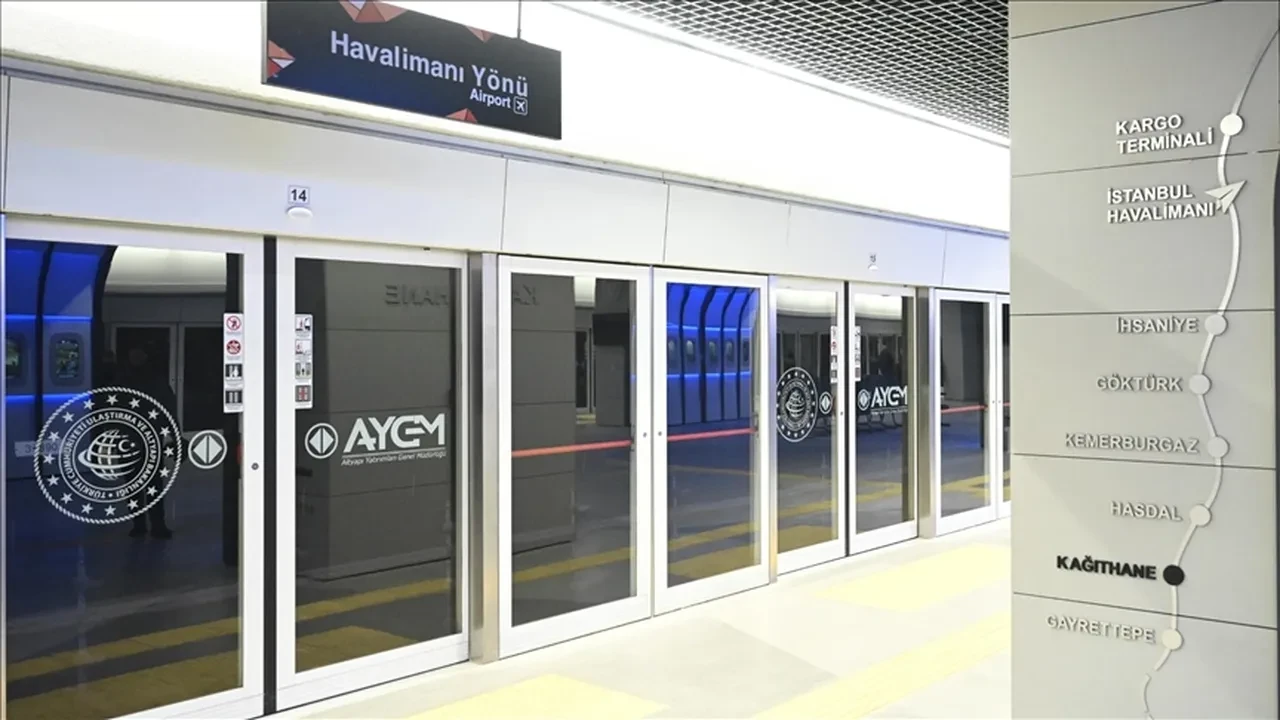 Gayrettepe-İstanbul Havalimanı-Arnavutköy metro hattında rekor kırıldı